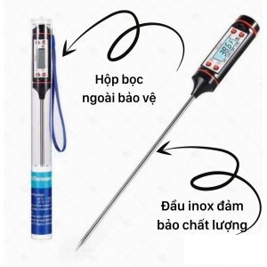 QUE ĐO NHIỆT ĐỘ- ĐO NƯỚC-ĐO SỮA-DẠNG ỐNG