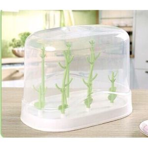 GIÁ ÚP BÌNH SỮA CÓ NẮP CHỐNG BỤI SIZE TO