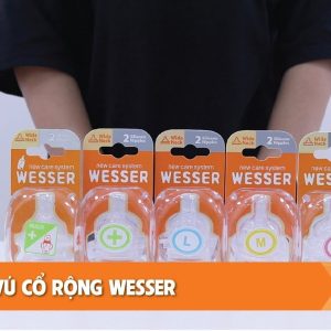 SET 2 NÚM TY THAY THẾ WESSER CỔ RỘNG