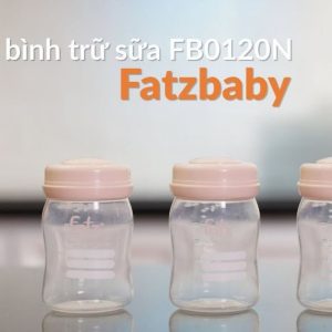 Set 3 bình trữ sữa Fatz dung tích 150ml